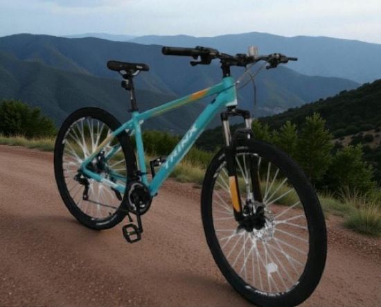 صورة دراجة المنيوم رياضية مقاس 29 - أخضر